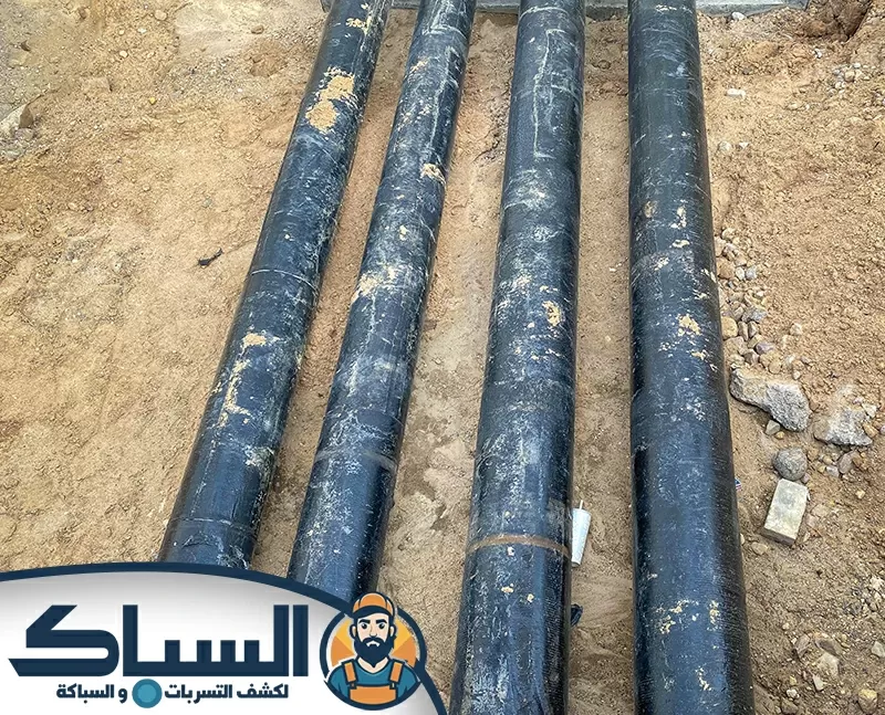 تركيب مواسير الصرف